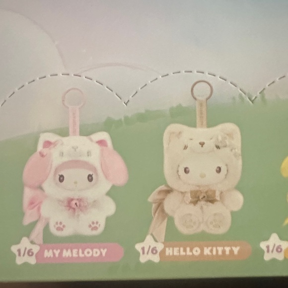 Sanrio Fox Island Plush Collection - Multicolor CASE, all 6 characters! - Picture 3 of 5